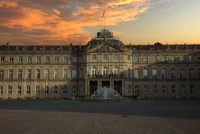 Vibrancy at Schlossplatz Stuttgart