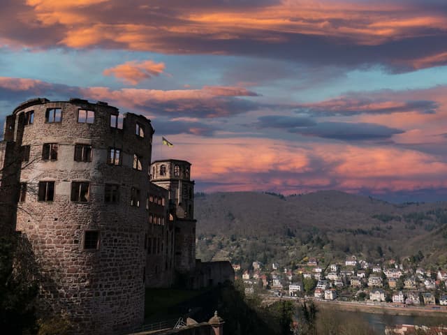 Vibrancy at Schloss Heidelberg